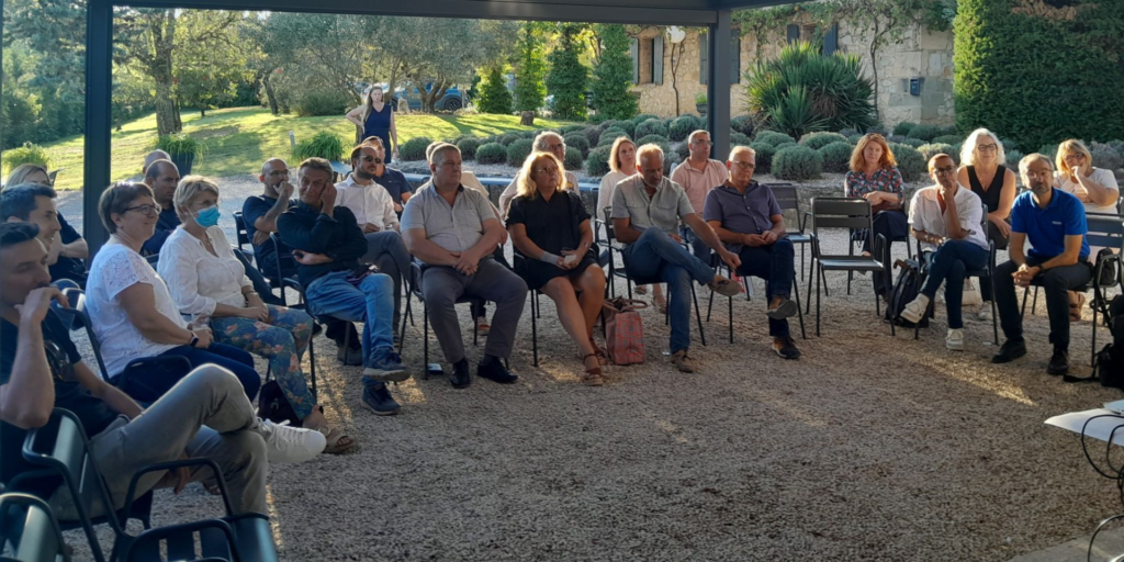 soirée adhérents GeVD septembre 2023 domaine chanteperdrix
